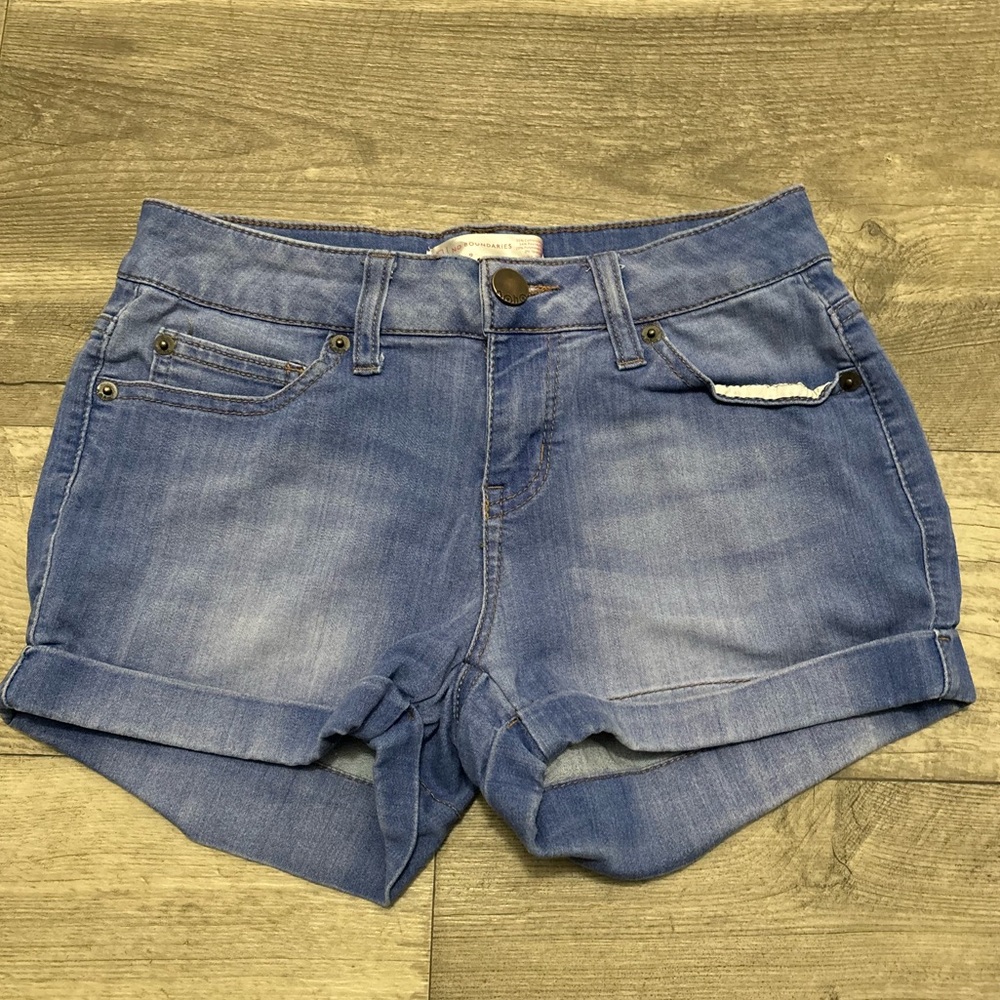 No Boundaries Denim Shorts